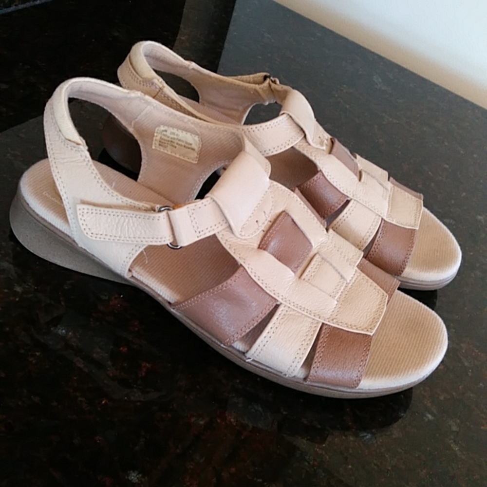 Dr. Scholl's Leather Advanced Comfort Double Air-Pillo Insoles Sandals S…